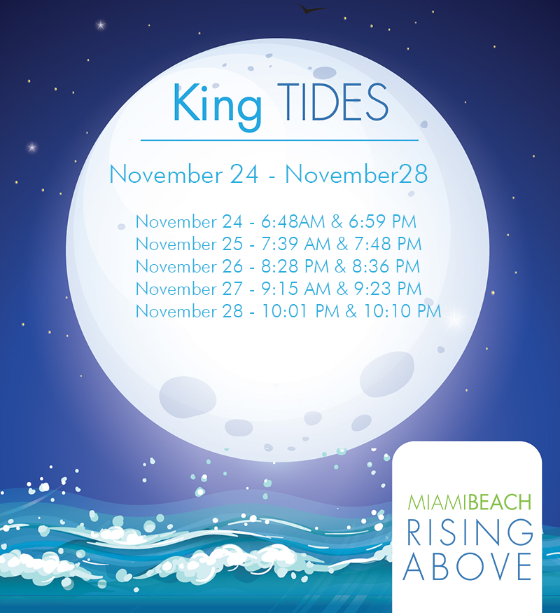 November King Tides Miami Beach Rising Above
